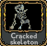Cracked skeleton